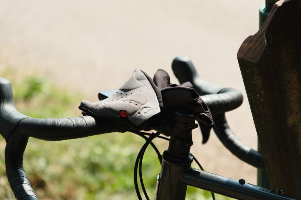 paume des gants Van Rysel 920 avec insert Elastic Interface pour absorber les vibrations en gravel