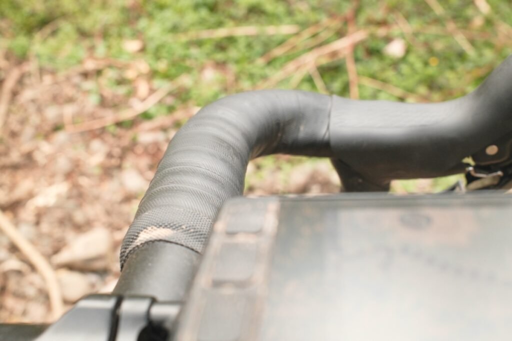 guidoline ENVE 2.5 après test longue durée en gravel, toujours en bon état malgré une utilisation engagée