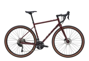 gravel acier marin nicasio 2 rouge red baroudeur cycles lyon shimano grx 1